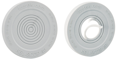 icotek KEL-SCDP Single Cable Entry Plates with 
Peel-away Membrane Rin
